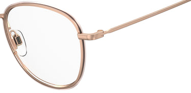Premium Women Levi's Model Eyeglasses: LV 1027 - Gold Nude- SpecSMART Eye Clinic (Zoom View)